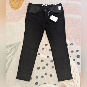 Kancan by Maurices Skinny Black Side Panel Maternity Jeans NWT